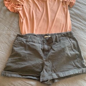 Maurice’s Grey Cotton Shorts